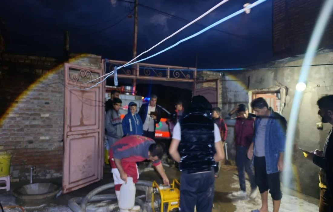 سیلاب در سلماس جان دو نفر را گرفت